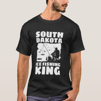 Zuid-Dekota Ijsvisserij Koning T-shirt