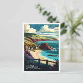 Zuid-Devon Engeland Reizen  Illustratie Briefkaart (Staand voorkant)