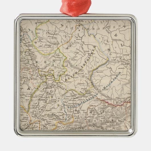 Zuid-Donaulanden Metalen Ornament (Voorkant)