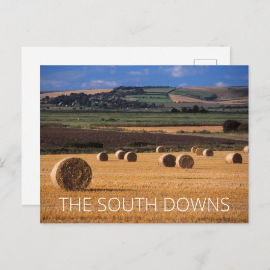 Zuid-Downs Briefkaart (Voorkant / Achterkant)