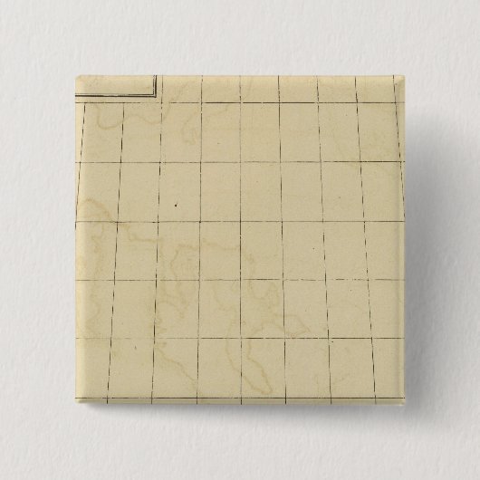 Zuid-Europa Vierkante Button 5,1 Cm (Voorkant)