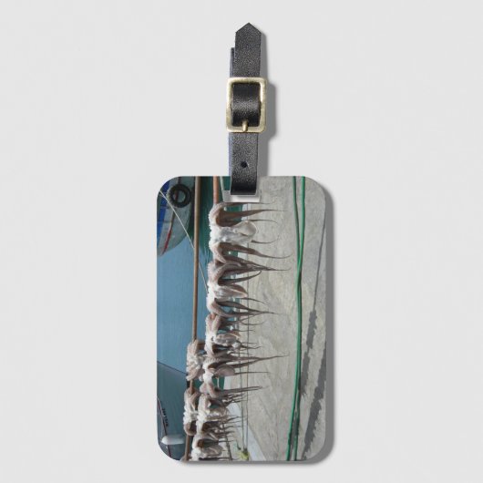 Zuid-Europese Bagagelabel voor levensmiddelen (Voorkant (verticaal))