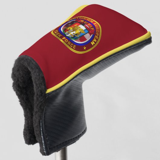 Zuid-Europese Task Force (SETAF) Golfheadcover (3/4 voorkant)