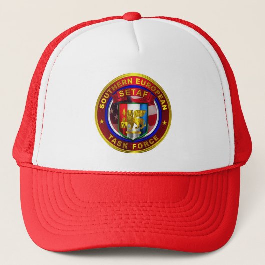 Zuid-Europese Task Force (SETAF) Trucker Pet (Voorkant)