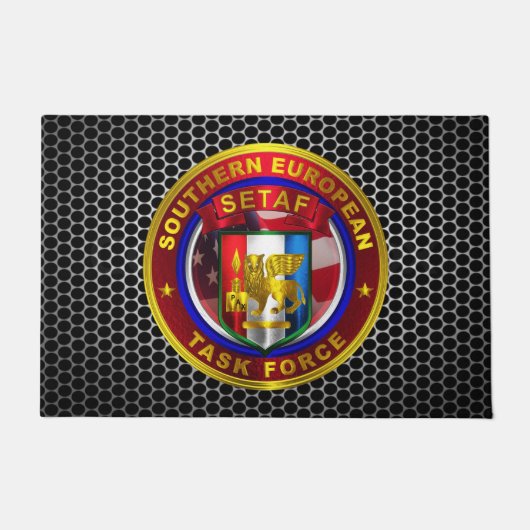 Zuid-Europese taskforce (SETAF) Deurmat (Voorkant)