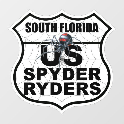 Zuid-Florida Hoofdstuk - Decal Hoofdstuk Logo (Vel)