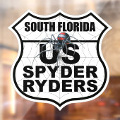 Zuid-Florida Hoofdstuk - Decal Hoofdstuk Logo (Vel 2)
