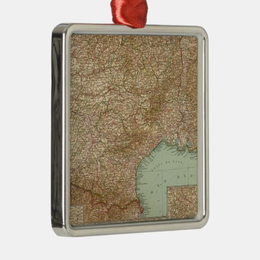 Zuid-Frankrijk 3536 Metalen Ornament (Rechts)