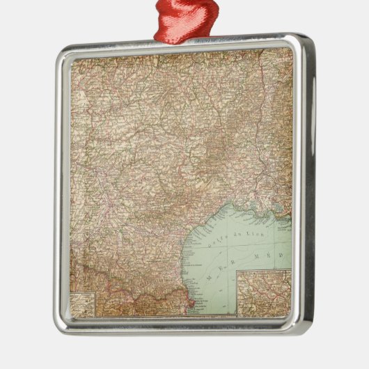 Zuid-Frankrijk 3536 Metalen Ornament (Links)