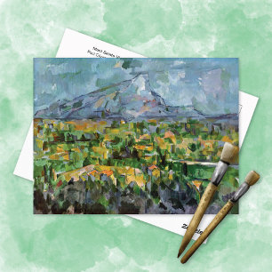 Zuid-Frankrijk berglandschap Paul Cezanne Briefkaart