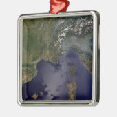 Zuid-Frankrijk en Noord-Italië Metalen Ornament (Links)