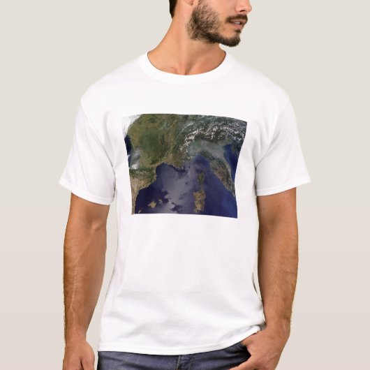 Zuid-Frankrijk en Noord-Italië T-shirt (Voorkant)
