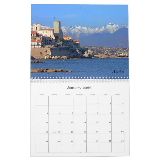 Zuid-Frankrijk Kalender (Jan 2026)