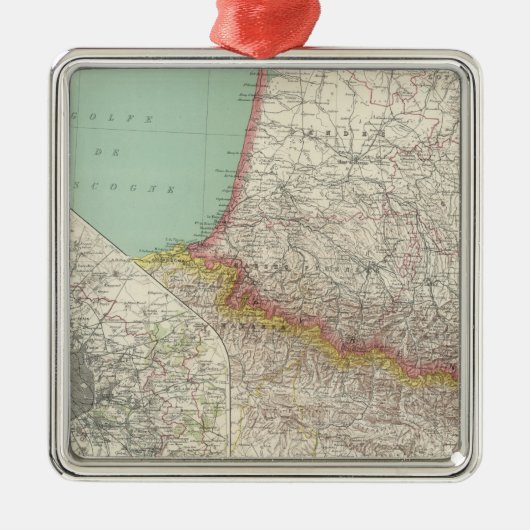 Zuid-Frankrijk Metalen Ornament (Voorkant)