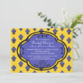 Zuid-Frankrijk Provencal Vrijgezellenfeest Invite Kaart (Staand voorkant)