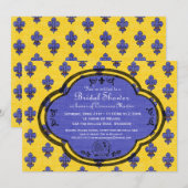 Zuid-Frankrijk Provencal Vrijgezellenfeest Invite Kaart (Voorkant / Achterkant)