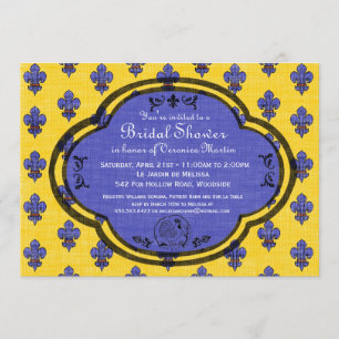 Zuid-Frankrijk Provencal Vrijgezellenfeest Invite Kaart