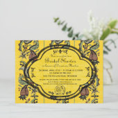 Zuid-Frankrijk Provencal Vrijgezellenfeest Invite Kaart (Staand voorkant)