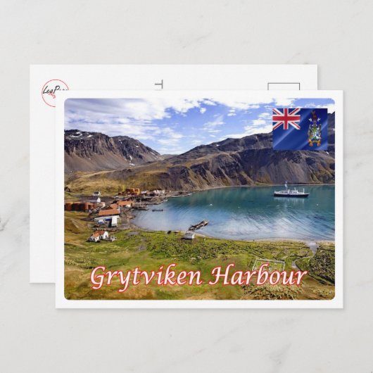 Zuid-Georgië en de Zuid-Sandwich I- Briefkaart (Voorkant / Achterkant)