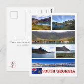 Zuid-Georgië en de Zuidelijke Sandwich - Briefkaart (Voorkant / Achterkant)