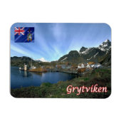 Zuid-Georgië en de Zuidelijke Sandwich - Magneet (Horizontaal)