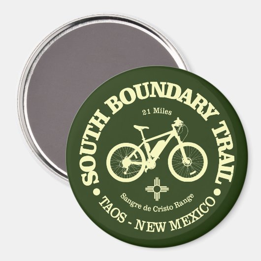 Zuid-grensspoor (MB) Magneet (Voorkant / Achterkant)