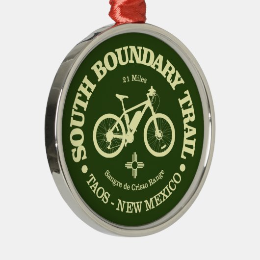 Zuid-grensspoor (MB) Metalen Ornament (Rechts)