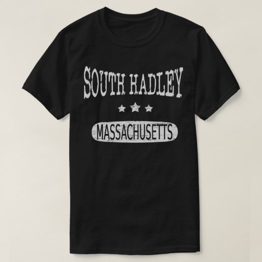 Zuid-Hadley Massachusetts T-shirt (Design voorkant)