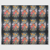 Zuid-Hongaars folkpatroon Cadeaupapier (Vlak)