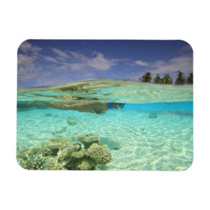 Zuid Huvadhoo-atol, Zuid-Maldiven, Indische Oceaan Magneet