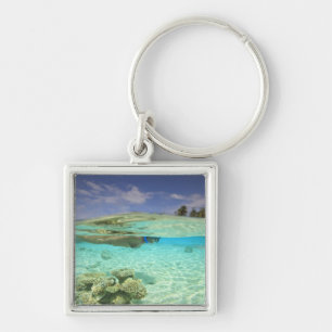 Zuid Huvadhoo-atol, Zuid-Maldiven, Indische Oceaan Sleutelhanger