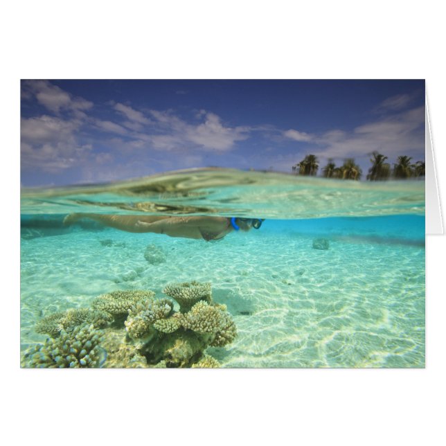 Zuid Huvadhoo-atol, Zuidelijke Malediven, Indische (Voorkant Horizontaal)
