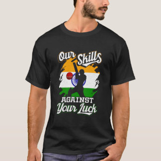 Zuid-India Cricketteam Indiase Testwedstrijd Jerse T-shirt
