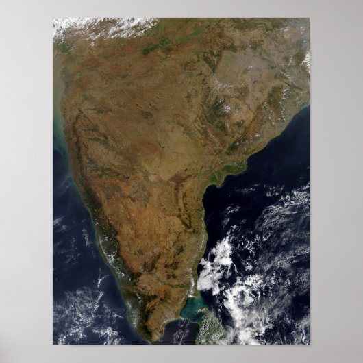 Zuid-India Poster (Voorkant)