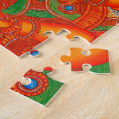 ZUID-INDIAANSE LORD GANESH TANJORE PAINTING LEGPUZZEL (Zijkant)