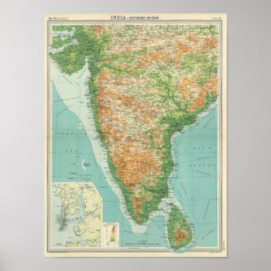Zuid-Indiaas gedeelte Poster