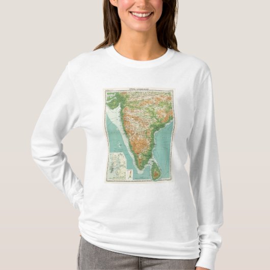Zuid-Indiaas gedeelte T-shirt (Voorkant)