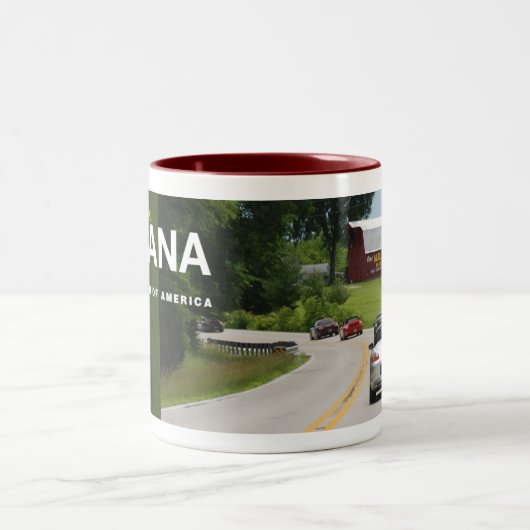 Zuid-Indiana regio, PCA Tweekleurige Koffiemok (Center)