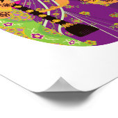 Zuid-Indiase bruid Matryoshka poster (Hoek)