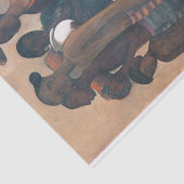 Zuid-Indiase dorpelingen gaan naar een markt Tissuepapier (Detail)