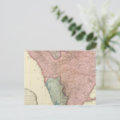 Zuid-Indische schiereiland Briefkaart (Staand voorkant)