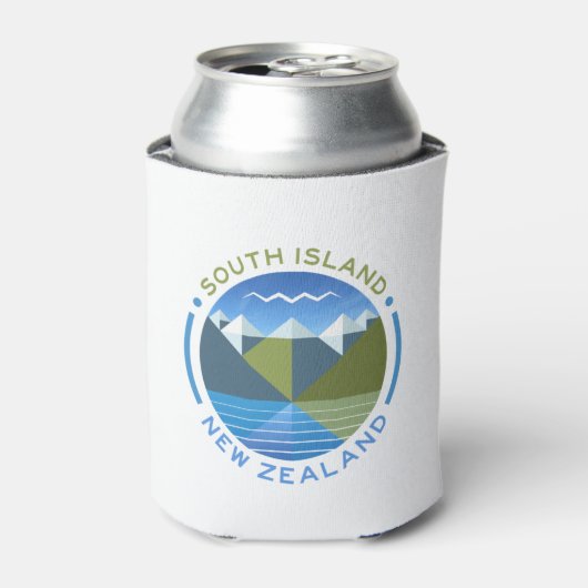 ZUID-ISLAND NIEUW-ZEELAND BLIKJESKOELER (Blikje Voorkant)