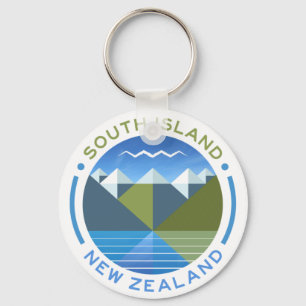 ZUID-ISLAND NIEUW-ZEELAND SLEUTELHANGER