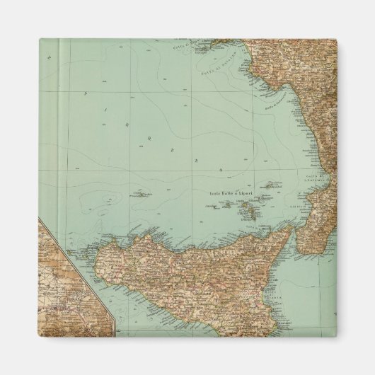 Zuid-Italië 2729 Magneet (Voorkant)