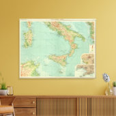 Zuid-Italië 2 Canvas Afdruk (Insitu (Woonkamer))