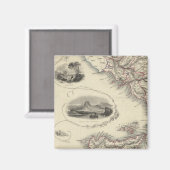 Zuid-Italië 3 Magneet (Voorkant / Achterkant)