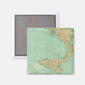 Zuid-Italië 5 Magneet (Voorkant / Achterkant)