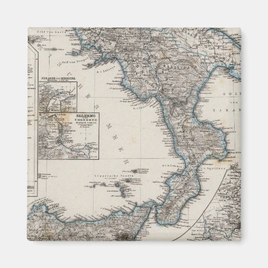 Zuid-Italië Magneet (Voorkant)