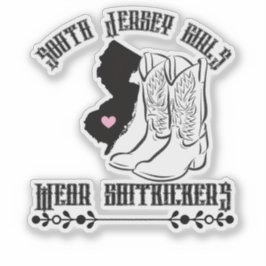 ZUID-JERSEY MEISJES STICKER