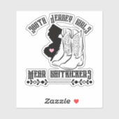 ZUID-JERSEY MEISJES STICKER (Vel)